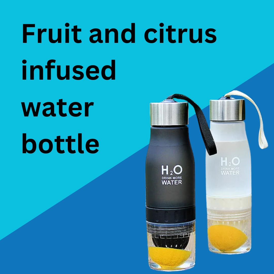 Game Changer fruit and citrus infusion water bottle