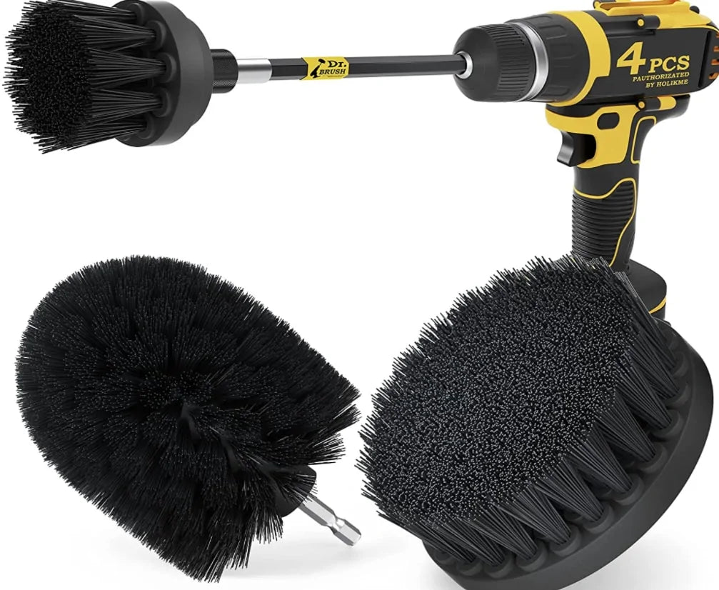 Game Changer Power Scrub Drill Brush Set