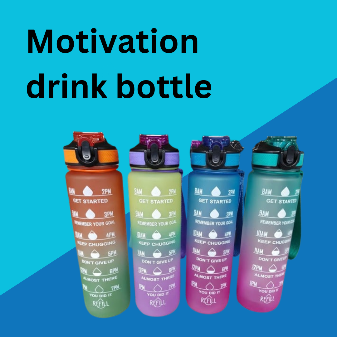GameChanger - 1 Litre Motivational Water Bottle